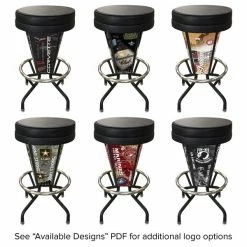 Holland Bar Stool Logo Indoor / Outdoor LED Bar Stool -Lancaster Table & Seating Shop 1269531