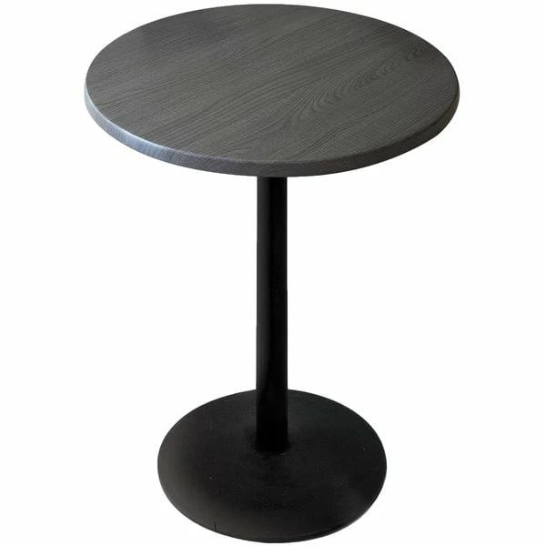Holland Bar Stool OD214-2236BWOD30RChar 30" Round Charcoal Outdoor / Indoor Counter Height Table With Round Base 1 Holland Bar Stool OD214-2236BWOD30RChar 30" Round Charcoal Outdoor / Indoor Counter Height Table With Round Base