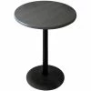 Holland Bar Stool OD214-2242BWOD36RChar 36" Round Charcoal Outdoor / Indoor Bar Height Table With Round Base