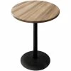 Holland Bar Stool OD214-2236BWOD36RNat 36" Round Natural Outdoor / Indoor Counter Height Table With Round Base