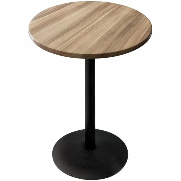 Holland Bar Stool OD214-2242BWOD30RNat 30" Round Natural Outdoor / Indoor Bar Height Table With Round Base 1 Holland Bar Stool OD214-2242BWOD30RNat 30" Round Natural Outdoor / Indoor Bar Height Table With Round Base