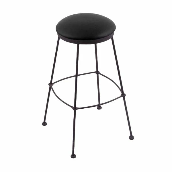 Holland Bar Stool 303025BWBlkVinyl Black Wrinkle Steel Counter Height Stool With Black Vinyl Seat 1 Holland Bar Stool 303025BWBlkVinyl Black Wrinkle Steel Counter Height Stool With Black Vinyl Seat