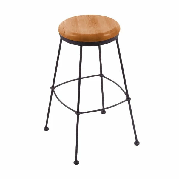 Holland Bar Stool 303025BWMedOak Black Wrinkle Steel Counter Height Stool With Medium Oak Wood Seat 1 Holland Bar Stool 303025BWMedOak Black Wrinkle Steel Counter Height Stool With Medium Oak Wood Seat