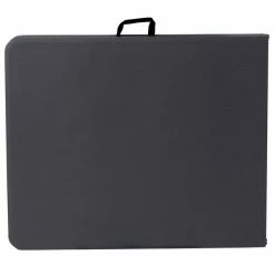 Flash Furniture DAD-LF-183Z-DG-GG 30" X 72" Rectangular Dark Gray Commercial Duty Plastic Bi-Fold Folding Table 7 Flash Furniture DAD-LF-183Z-DG-GG 30" X 72" Rectangular Dark Gray Commercial Duty Plastic Bi-Fold Folding Table -Lancaster Table & Seating Shop 1557011