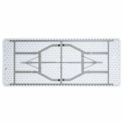 Lancaster Table & Seating 30" X 72" Heavy-Duty Granite White Plastic Folding Table -Lancaster Table & Seating Shop 1681937
