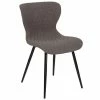 Flash Furniture LF-9-07A-GRY-F-GG Bristol Contemporary Gray Fabric Upholstered Chair