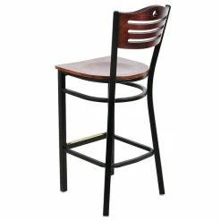 Lancaster Table & Seating Mahogany Finish Bar Height Bistro Chair -Lancaster Table & Seating Shop 1844685
