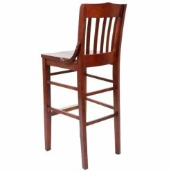 Lancaster Table & Seating Mahogany School House Bar Height Chair 6 Lancaster Table & Seating Mahogany School House Bar Height Chair -Lancaster Table & Seating Shop 1845512