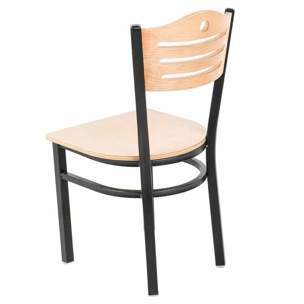 Lancaster Table & Seating Natural Finish Bistro Dining Chair 3 Lancaster Table & Seating Natural Finish Bistro Dining Chair - Image 3