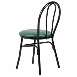 Lancaster Table & Seating Green Hairpin Cafe Chair With 1 1/4" Padded Seat 6 Lancaster Table & Seating Green Hairpin Cafe Chair With 1 1/4" Padded Seat -Lancaster Table & Seating Shop 1845995