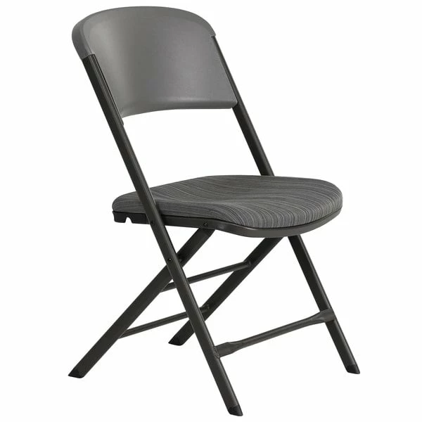Lifetime 480426 Gray Folding Padded Chair - 4/Pack 2 Lifetime 480426 Gray Folding Padded Chair - 4/Pack - Image 2