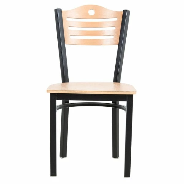 Lancaster Table & Seating Natural Finish Bistro Dining Chair 4 Lancaster Table & Seating Natural Finish Bistro Dining Chair - Image 4