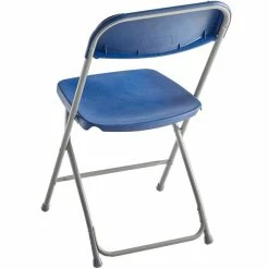 Lancaster Table & Seating Blue Textured And Contoured Folding Chair -Lancaster Table & Seating Shop 1908633