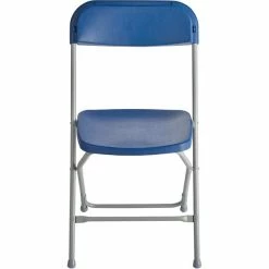 Lancaster Table & Seating Blue Textured And Contoured Folding Chair -Lancaster Table & Seating Shop 1908634