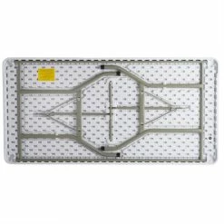 Lancaster Table & Seating 30" X 60" Heavy-Duty Granite White Plastic Folding Table -Lancaster Table & Seating Shop 1917558