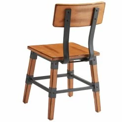 Lancaster Table & Seating Rustic Industrial Dining Side Chair With Antique Natural Finish 6 Lancaster Table & Seating Rustic Industrial Dining Side Chair With Antique Natural Finish -Lancaster Table & Seating Shop 1930465