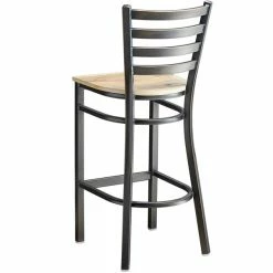 Lancaster Table & Seating Distressed Copper Finish Ladder Back Bar Stool With Driftwood Seat 7 Lancaster Table & Seating Distressed Copper Finish Ladder Back Bar Stool With Driftwood Seat -Lancaster Table & Seating Shop 2088416