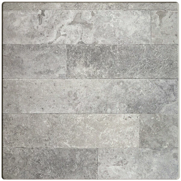 LT&S Excalibur Lancaster Table & Seating Excalibur 23 5/8" X 23 5/8" Square Bar Height Table With Textured Toscano Finish And Cross Base Plate 3 LT&S Excalibur Lancaster Table & Seating Excalibur 23 5/8" X 23 5/8" Square Bar Height Table With Textured Toscano Finish And Cross Base Plate - Image 3