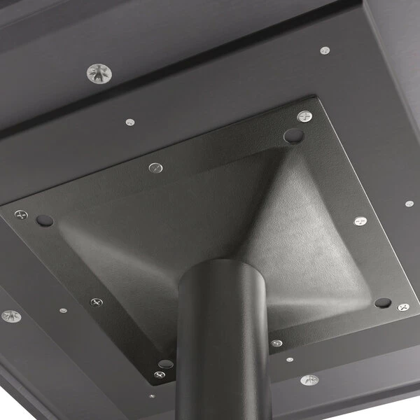 LT&S Excalibur Lancaster Table & Seating Excalibur 23 5/8" X 23 5/8" Square Bar Height Table With Textured Toscano Finish And Cross Base Plate 4 LT&S Excalibur Lancaster Table & Seating Excalibur 23 5/8" X 23 5/8" Square Bar Height Table With Textured Toscano Finish And Cross Base Plate - Image 4