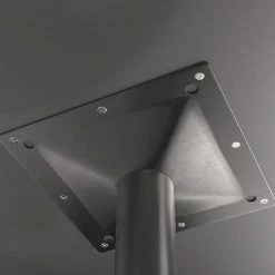 LT&S Excalibur Lancaster Table & Seating Excalibur 36" X 36" Square Bar Height Table With Smooth Paladina Finish And Cross Base Plate -Lancaster Table & Seating Shop 2119921