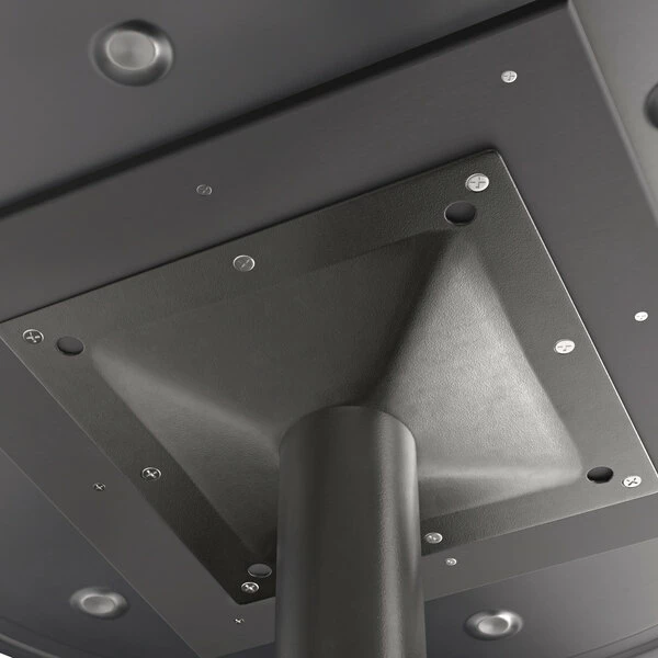 LT&S Excalibur Lancaster Table & Seating Excalibur 36" Round Counter Height Table With Smooth Letizia Finish And Cross Base Plate 4 LT&S Excalibur Lancaster Table & Seating Excalibur 36" Round Counter Height Table With Smooth Letizia Finish And Cross Base Plate - Image 4