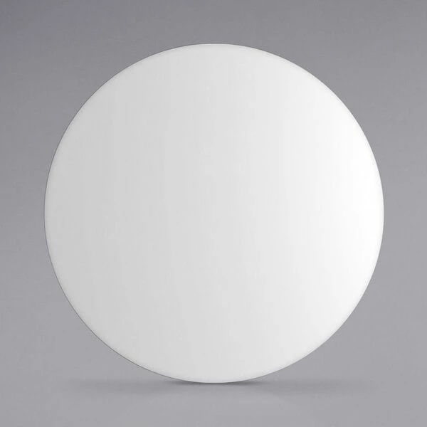 LT&S Alloy Series Lancaster Table & Seating Alloy Series 30" Round White Outdoor Bar Height Table 3 LT&S Alloy Series Lancaster Table & Seating Alloy Series 30" Round White Outdoor Bar Height Table - Image 3