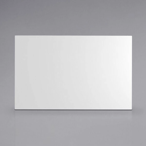 LT&S Alloy Series Lancaster Table & Seating Alloy Series 48" X 30" Rectangle White Dining Height Outdoor Table With 4 Industrial Cafe Chairs 5 LT&S Alloy Series Lancaster Table & Seating Alloy Series 48" X 30" Rectangle White Dining Height Outdoor Table With 4 Industrial Cafe Chairs - Image 5