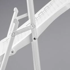 National Public Seating 1421 AirFlex White Polypropylene Premium Folding Chair -Lancaster Table & Seating Shop 2140025