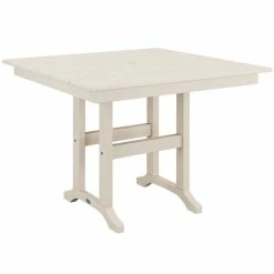 POLYWOOD Farmhouse 37" Sand Dining Height Table