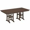 POLYWOOD Farmhouse 37" X 72" Mahogany Dining Height Table