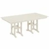 POLYWOOD Farmhouse 37" X 72" Sand Dining Height Table