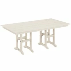 POLYWOOD Farmhouse 37" X 72" Sand Dining Height Table