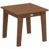 POLYWOOD Lakeside 18 1/4" Teak End Table