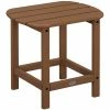 POLYWOOD South Beach 15" X 19" Teak Side Table
