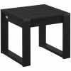 POLYWOOD Edge 19 7/8" Black End Table