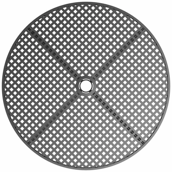 Lancaster Table & Seating Harbor Black 30" Round Outdoor Standard Height Table With Modern Legs And 2 Side Chairs 4 Lancaster Table & Seating Harbor Black 30" Round Outdoor Standard Height Table With Modern Legs And 2 Side Chairs - Image 4