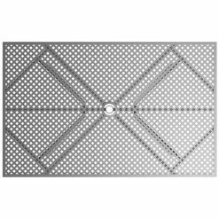 Lancaster Table & Seating Harbor Gray 30" X 48" Rectangular Outdoor Standard Height Table With Modern Legs And 4 Arm Chairs -Lancaster Table & Seating Shop 2208389