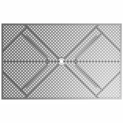 Lancaster Table & Seating Harbor Gray 30" X 48" Rectangular Outdoor Standard Height Table With Modern Legs And 4 Side Chairs -Lancaster Table & Seating Shop 2208718