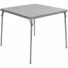 Flash Furniture 33 1/2" Square Gray Folding Card Table