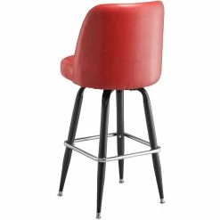 Lancaster Table & Seating Crimson Barstool With 18.5" Wide Bucket Seat 5 Lancaster Table & Seating Crimson Barstool With 18.5" Wide Bucket Seat -Lancaster Table & Seating Shop 2241095