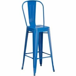 LT&S Alloy Series Lancaster Table & Seating Alloy Series 30" Round Blue Outdoor Bar Height Table With 4 Metal Cafe Bar Stools 8 LT&S Alloy Series Lancaster Table & Seating Alloy Series 30" Round Blue Outdoor Bar Height Table With 4 Metal Cafe Bar Stools -Lancaster Table & Seating Shop 2253816