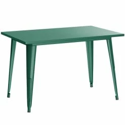 LT&S Alloy Series Lancaster Table & Seating Alloy Series 48" X 30" Emerald Dining Height Outdoor Table With 4 Arm Chairs -Lancaster Table & Seating Shop 2287072