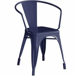 LT&S Alloy Series Lancaster Table & Seating Alloy Series 63" X 32" Navy Dining Height Outdoor Table With 6 Arm Chairs 8 LT&S Alloy Series Lancaster Table & Seating Alloy Series 63" X 32" Navy Dining Height Outdoor Table With 6 Arm Chairs -Lancaster Table & Seating Shop 2287086