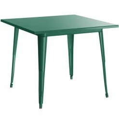 LT&S Alloy Series Lancaster Table & Seating Alloy Series 36" X 36" Emerald Dining Height Outdoor Table With 4 Arm Chairs -Lancaster Table & Seating Shop 2287096