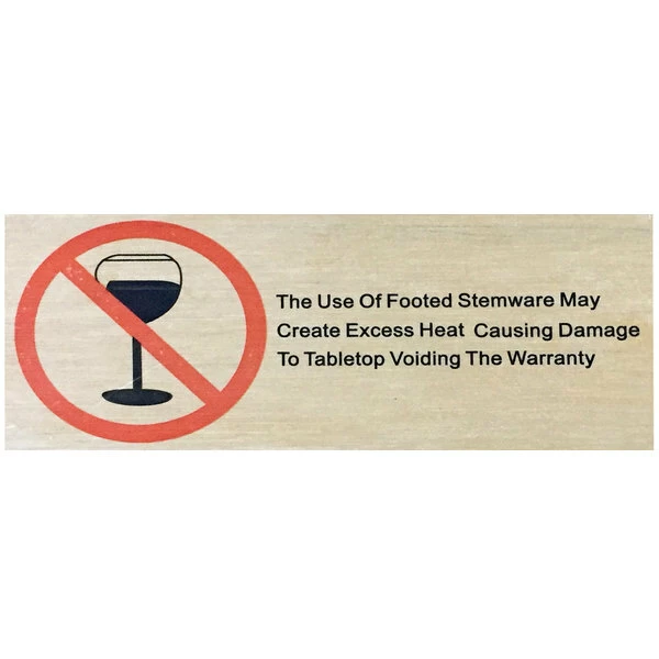 BFM Seating Longport 35" X 71" Black Aluminum Bolt-Down Bar Height Table With Synthetic Teak Top 2 BFM Seating Longport 35" X 71" Black Aluminum Bolt-Down Bar Height Table With Synthetic Teak Top - Image 2