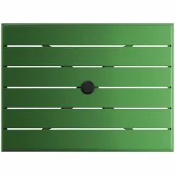 Lancaster Table & Seating 24" X 32" Green Powder-Coated Aluminum Dining Height Outdoor Table With Umbrella Hole 5 Lancaster Table & Seating 24" X 32" Green Powder-Coated Aluminum Dining Height Outdoor Table With Umbrella Hole -Lancaster Table & Seating Shop 2309983