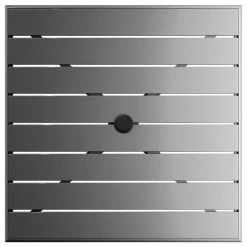 Lancaster Table & Seating 32" X 32" Matte Gray Powder-Coated Aluminum Bar Height Outdoor Table With Umbrella Hole And 4 Barstools 9 Lancaster Table & Seating 32" X 32" Matte Gray Powder-Coated Aluminum Bar Height Outdoor Table With Umbrella Hole And 4 Barstools -Lancaster Table & Seating Shop 2342588