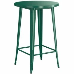 LT&S Alloy Series Lancaster Table & Seating Alloy Series 30" Round Emerald Outdoor Bar Height Table -Lancaster Table & Seating Shop 2360133