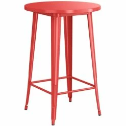 LT&S Alloy Series Lancaster Table & Seating Alloy Series 30" Round Red Outdoor Bar Height Table 4 LT&S Alloy Series Lancaster Table & Seating Alloy Series 30" Round Red Outdoor Bar Height Table -Lancaster Table & Seating Shop 2360137