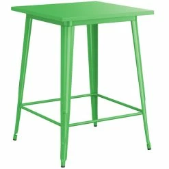 LT&S Alloy Series Lancaster Table & Seating Alloy Series 32" X 32" Green Outdoor Bar Height Table -Lancaster Table & Seating Shop 2360149